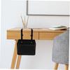 Housoutil Mesh Desk Easy Installation and Desk Storage Basket for Remote and Cable Small Office Storage Rack Clamp-on Tray, Damage-Free Storage,