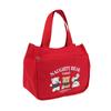 Vielseitige Handtasche aus Segeltuch mit niedlichem Cartoon-Muster und Büroangestellten-Lunch-Tasche, tragbare Lebensmitteltaschen für das Büro im Freien