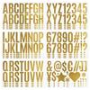 6Pcsset 2.5 Inches Waterproof 26 Alphabet Stickers  Colorful Stickers For Grad Cap Decoration And Diy Crafts Making Supplies