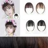 Pretty Girls Clip Clip In Front Hair Fringe Hair Extension Piece Thin