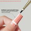 1/2PCS DIY UV Gel Extension Painting Supplies for Nail Design French Plaid Nail Art Brushes Set Line Grid Pattern Drawing Pen