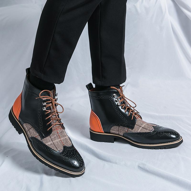 Trendy designový styl Pánské boty Módní a všestranný párty styl Pánské a dospělé outdoorové aktivity pánské boty