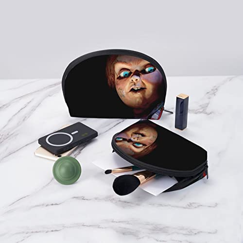 [JMI] Chucky Pouch with Coin Purse, Storage Pouch, Wallet, Portable, Functional, Large Capacity, Waterproof Shell Pouch, Parent-Child Pouch, Travel Po