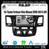 9 Lnch For Toyota Fortuner Hilux Manual 2005-2014 LHD Car Radio Multimedia Video Player Navigation GPS IPS Touch Screen
