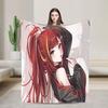 Akane Lize Singer Blanket Quality Warm Soft  Throw Blanket Autumn Travel Home Decor Funny Bedspread