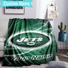 Custom Name Blanket New York Football Logo Blanket Bedding Blanket for Travel, Camping, Living Rooms, Offices, Sofas, Fan Christmas Gift