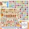 Capybara 110-Hole DIY Keychain: Cartoon Blind Box Toy for Kids