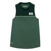 Womens/Ladies Contrast Cotton Stretch Sport Tank Top