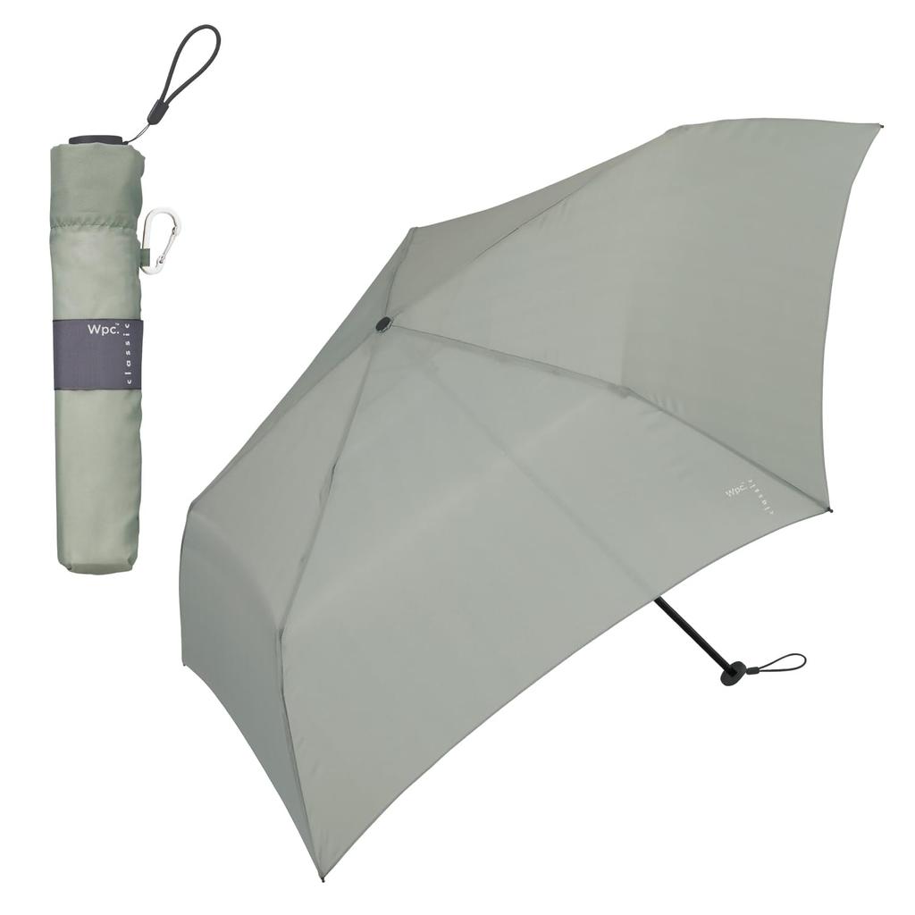 Classic Folding Rain Sun Rain UV Green Wpc. Umbrella, Lightweight, Slim, Umbrella, Men's & Women's, & Umbrella, Protection, CS009-001-002
