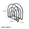 Nordic Iron Tissue Holder: Vertical Napkin Rack for Kitchen or Dining Table