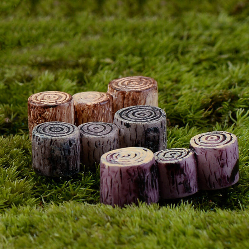 

Сделай сам сказочный сад миниатюрный смоляной пень мостик микро ландшафтный декор