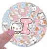 105 Blush Kitten Bunny Teeth Graffiti Stickers Decorate Refrigerator Skateboard DIY Personalized Stickers