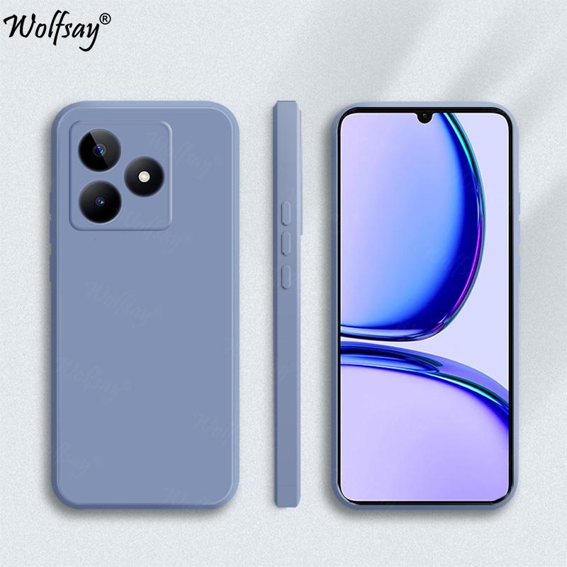 Candy Case für Realme Note 50 Hülle Anti-Knock TPU Original Flüssigsilikon Rückseite für Realme Note 50 Hülle für Realme Note 50