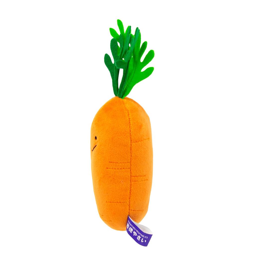 Yoshitoku Vegetable Friends Carrot Plush Toy, Size 22cm, 180259