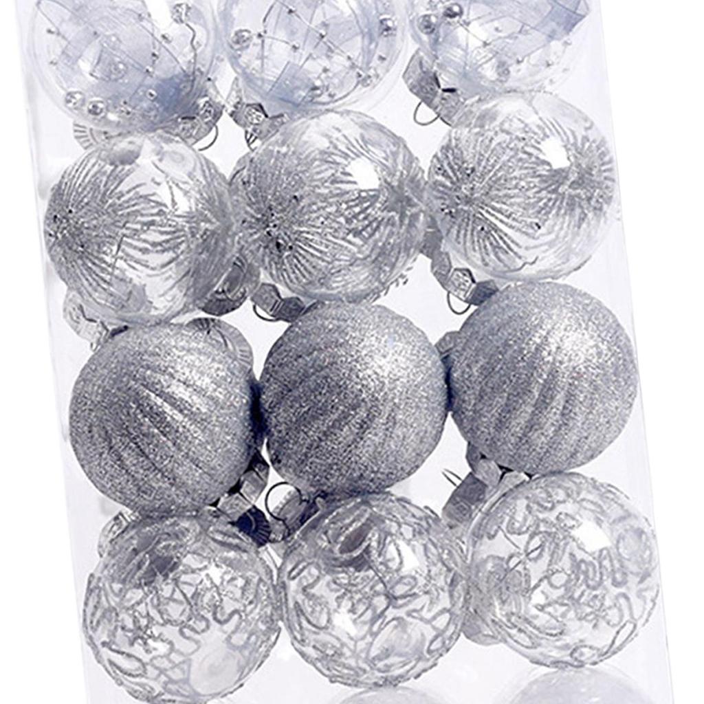 30Pcs Large Christmas Ball Ornaments Decorations Pendants Decorative Ball for Festival Holiday Party Christmas Tree Engagement