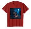 Bigfoot Alien Sasquatch Campfire UFO Music Night View T-Shirt