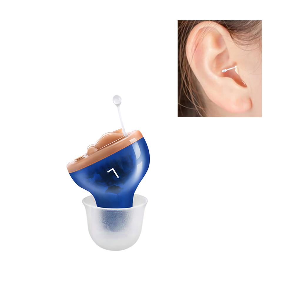 Mini Size Inner Ear Invisible Hearing Aid Volume Adjustable Hearing Aids Ear Sound Amplifier Left Ri