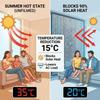 Anti-UV Window Sun Shade Film Double Side Window Privacy Film Windows Sunshade Curtain  for Home