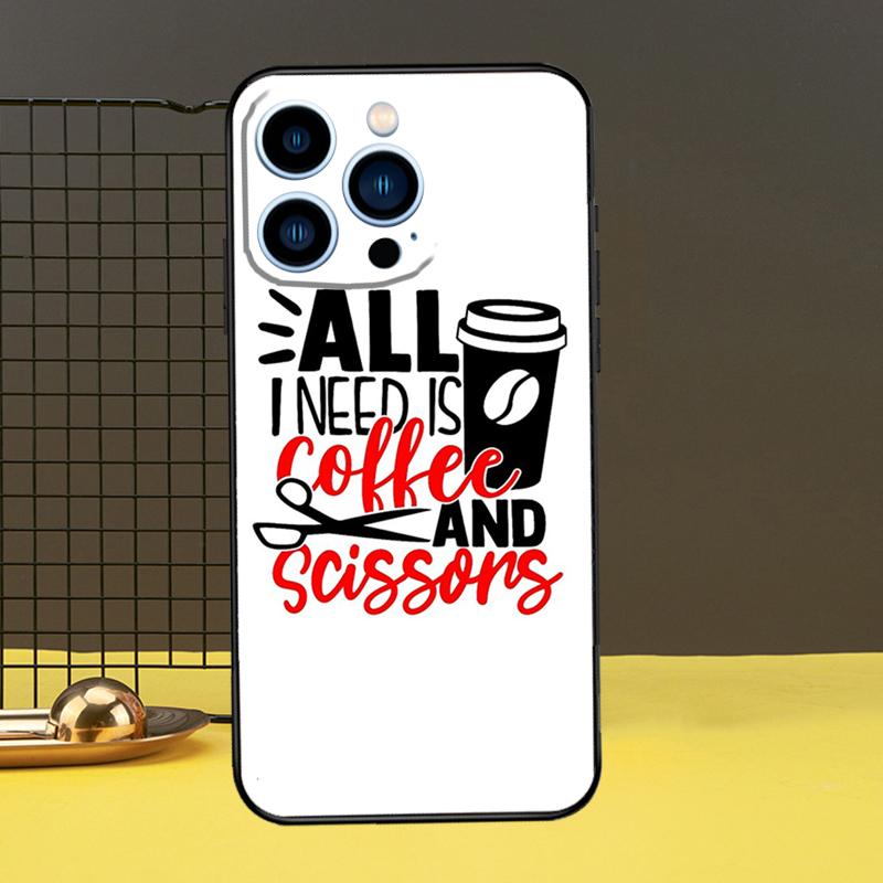Hair Stylist Hairdresser Phone Case For iPhone 13 12 14 11 16 15 Pro Max Plus Mini 7 8 X XR XS Max Cover