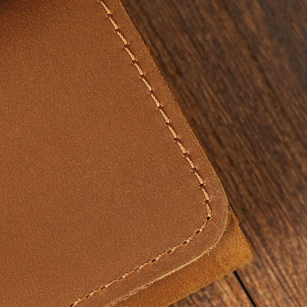 Small Card Holders Clutch Leather Card Holder Fashion Design Men Short Wallet  Travel