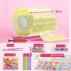 Transparent Blowing Bubble Full Set Reusable Nano Tape Crafts Nano Tape Toys  School Supplies