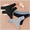 Love Seamless Panties with Back Seamless Sexy Lingerie Lucky Panties 5 Colors Child's Women's T-Back Lace, Bag, 5-Piece Set, Low-Rise (LL, - 2)