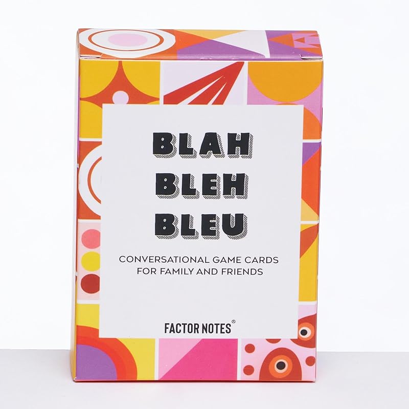 Factor Notes Conversational Cards: Blah Bleh Bleu