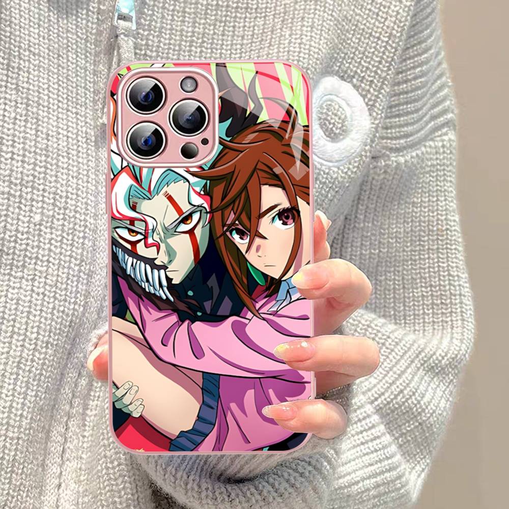 Hot Blooded Fantasy D-DandadanS Anime For IPhone 14 13 12 Mini 11 Pro XS Max X XR 14 Plus Tempered Glass Cover