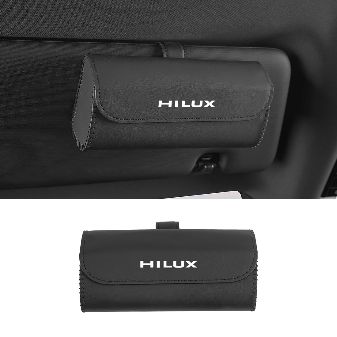 Hilux Compatible Sunglasses Large Exquisite Fits HILUX GUN125 120 Series Car Glasses Eyeglass Scratch Magnetic High Waterproof Stain Sunglasses Case