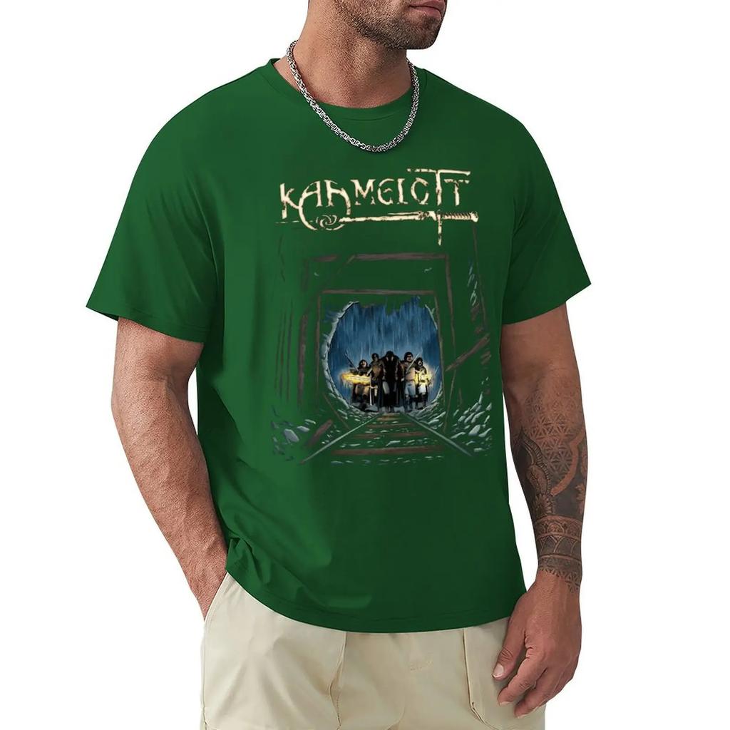 Lidu Kaamelott Vintage T-shirt Big Size Katoen Crewneck Custom Korte Mouw Mannen T-shirt