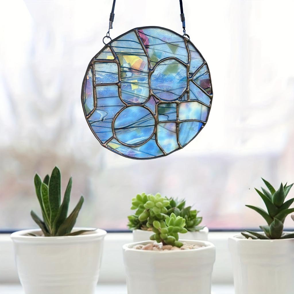 2d Plane Interesting Acrylic Sun Catchers Plane Pendant, Home Outdoor Garden Courtyard Hanging Decoration Ornaments