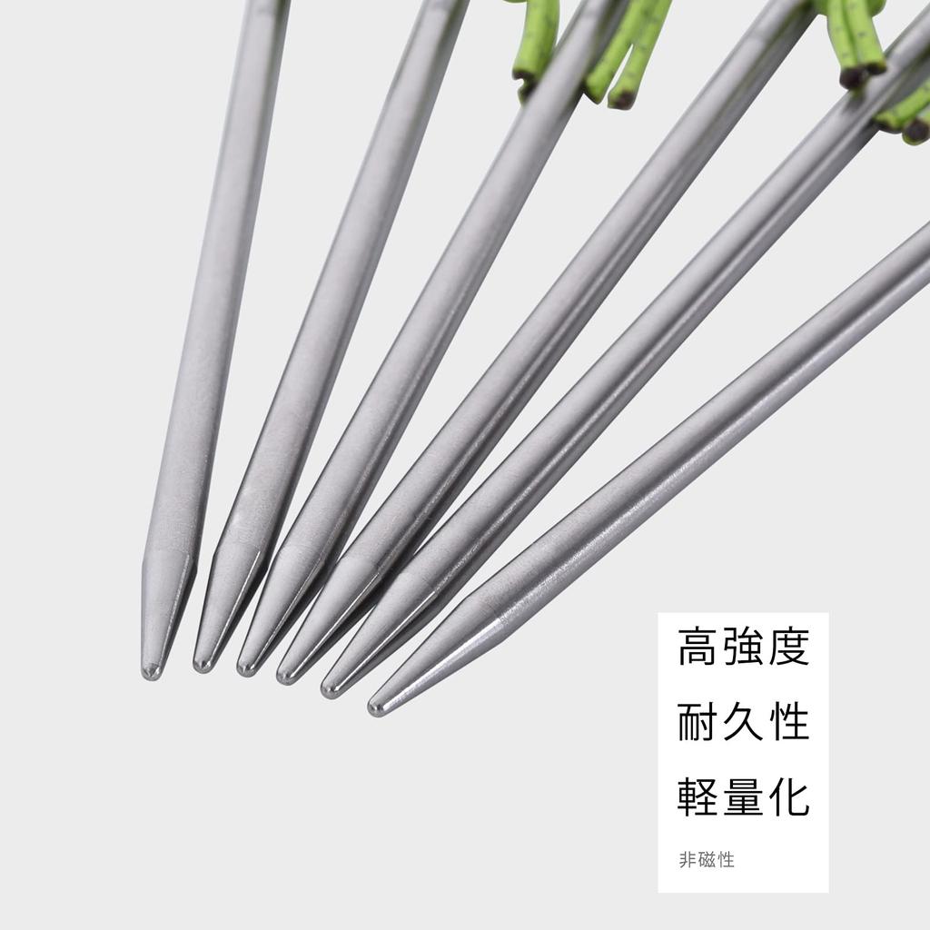 Boundless Voyage Titanium 5mm Titanium for Hard and Grass Tent Outdoor Set of 6 Pegs, Solid, 20cm, Diameter, Alloy, Forged, Rocky, Sandy, Gravel,