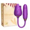 2 In 1 Tongue Licking Vibrator for Women Clitoris Nipple Stimulator Female Masturbator with Wiggle Vagina Vibrator Women Sex Toy