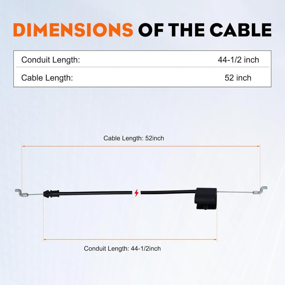 Craftsman Lawn Mower Zone Control Cable 532440934 917384420