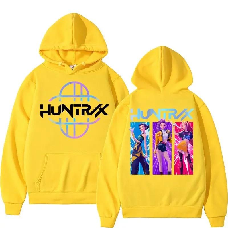Kpop Witch Hunters Hoodie Sweater Men's and Women's Spring and Autumn Casual Loose Hooded Top