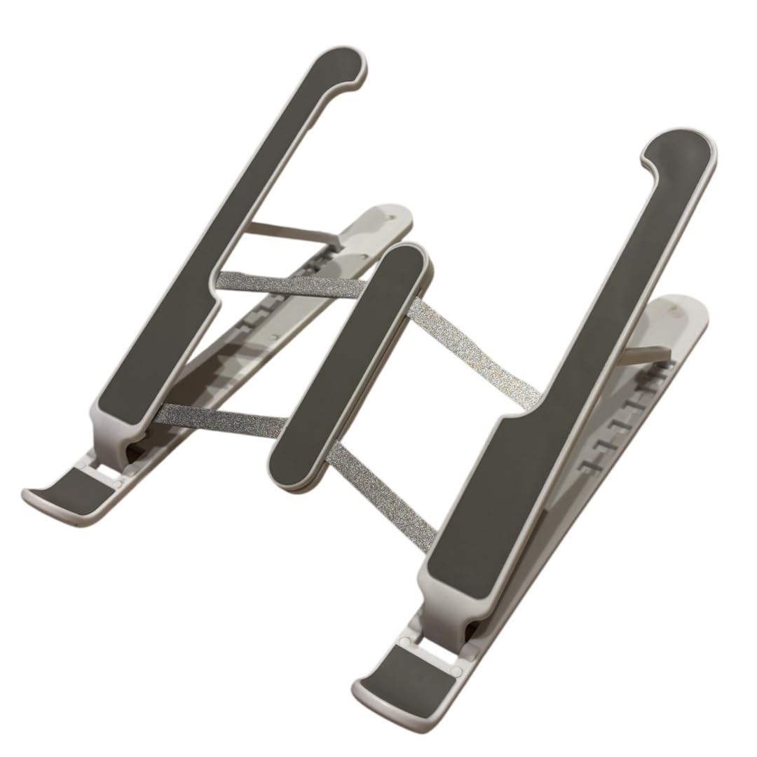 

YOSHICA Laptop Notebook PC Tablet Lecture Desk Adjustable Height and Improves Silver Stand, Stand, Stand, Stand, Angle, Posture, Foldable,