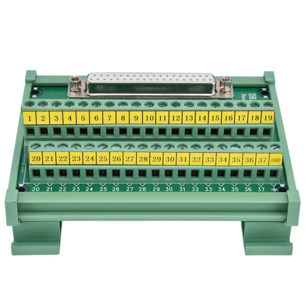 Terminal Board Adapter Plate Connector Module PCB Breakout Female DC 60V DB37‑M7