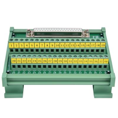 Terminal Board Adapter Plate Connector Module PCB Breakout Female DC 60V DB37‑M7
