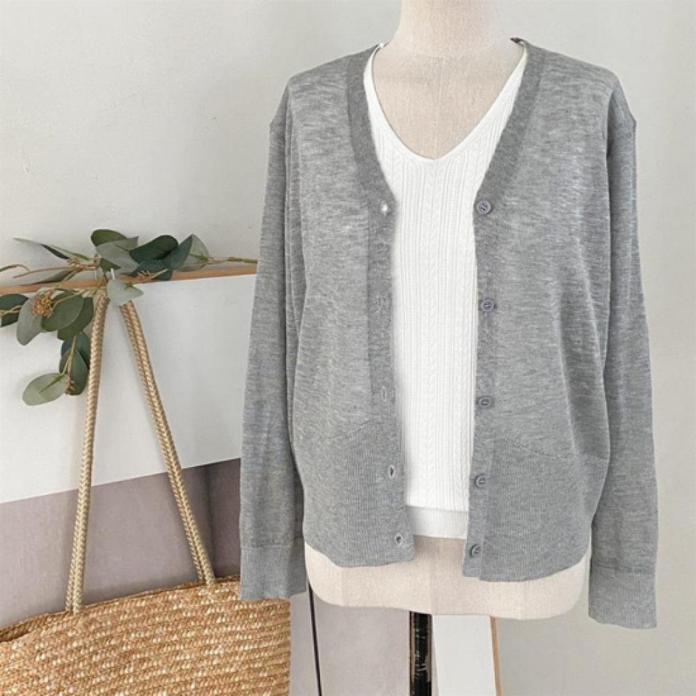 New ArriValS Open Run Women S looSe Fit V Neck Long SleeVe Sheer Cardigan ViScoS