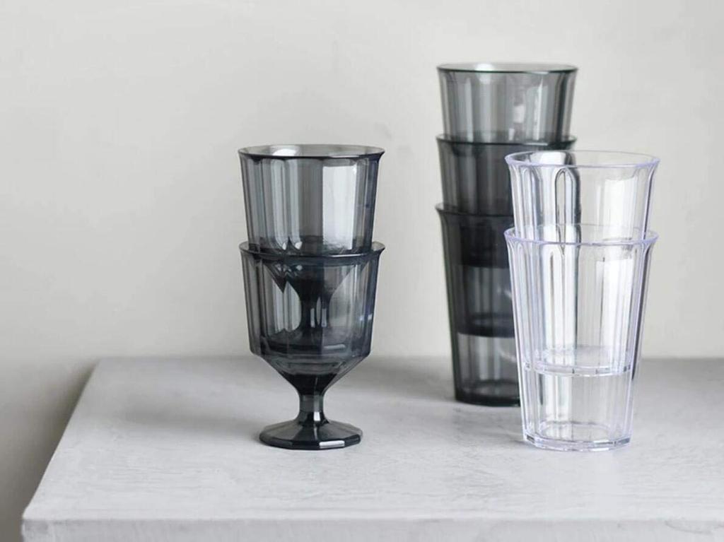 KINTO ALFRESCO Tumbler, 420ml, Clear, Dishwasher Safe, Outdoor Use, 20734