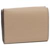 Coach Outlet Tri-fold Mini Wallet, Beige, Women's, 88666 IMTAU [Product Code]