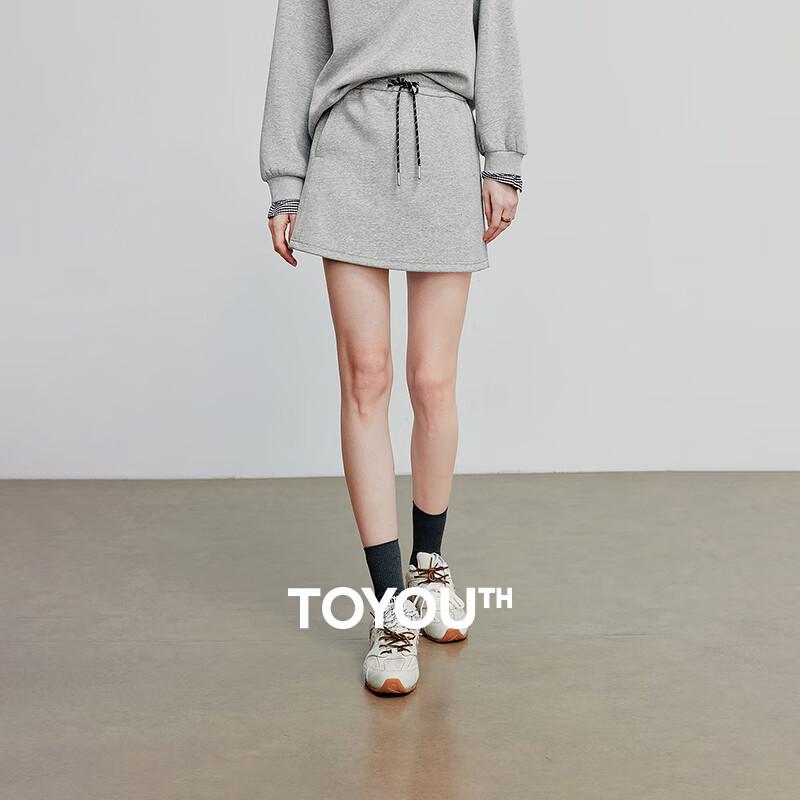 

Chuyu MIU Легкая Спортивная Толстовка Мини-юбка M