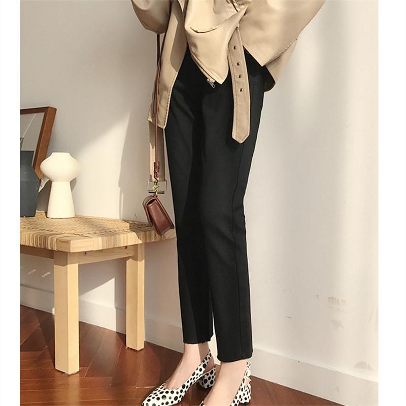 2022 Autumn Winter Jeans Korean stytle Women High Waist Jean Retro Design Slim Flare Denim Trousers Elegant Harajuku All-match