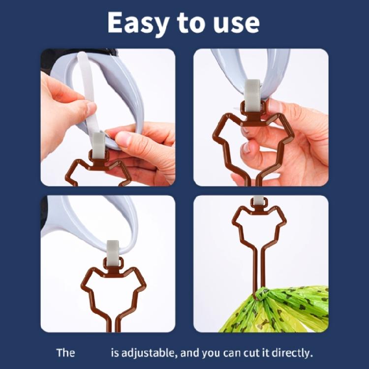 18 Rolls Chocolate Scented Pet Poop Bags Easy to Use Waste Bag for Dog with Easy Tear Feature Outdoor Walking Essential
