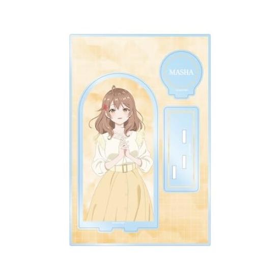 TV Anime Sometimes Whispers In Masha Big Acrylic Stand with Parts "My Neighbor, Arya, Russian"