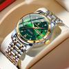 POEDAGAR Sport Casual Man Wristwatch Waterproof Stainless Steel Luminous Original Watch Date Week Quartz Watches Reloj