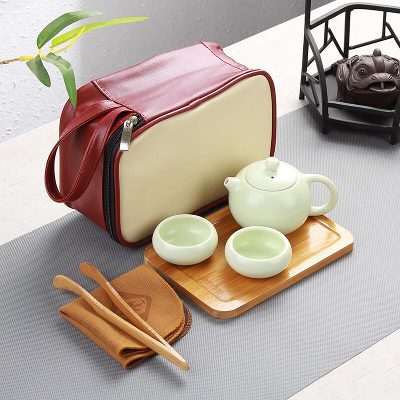 Portable Gongfu Tea Set Gift Set 7-Piece Set