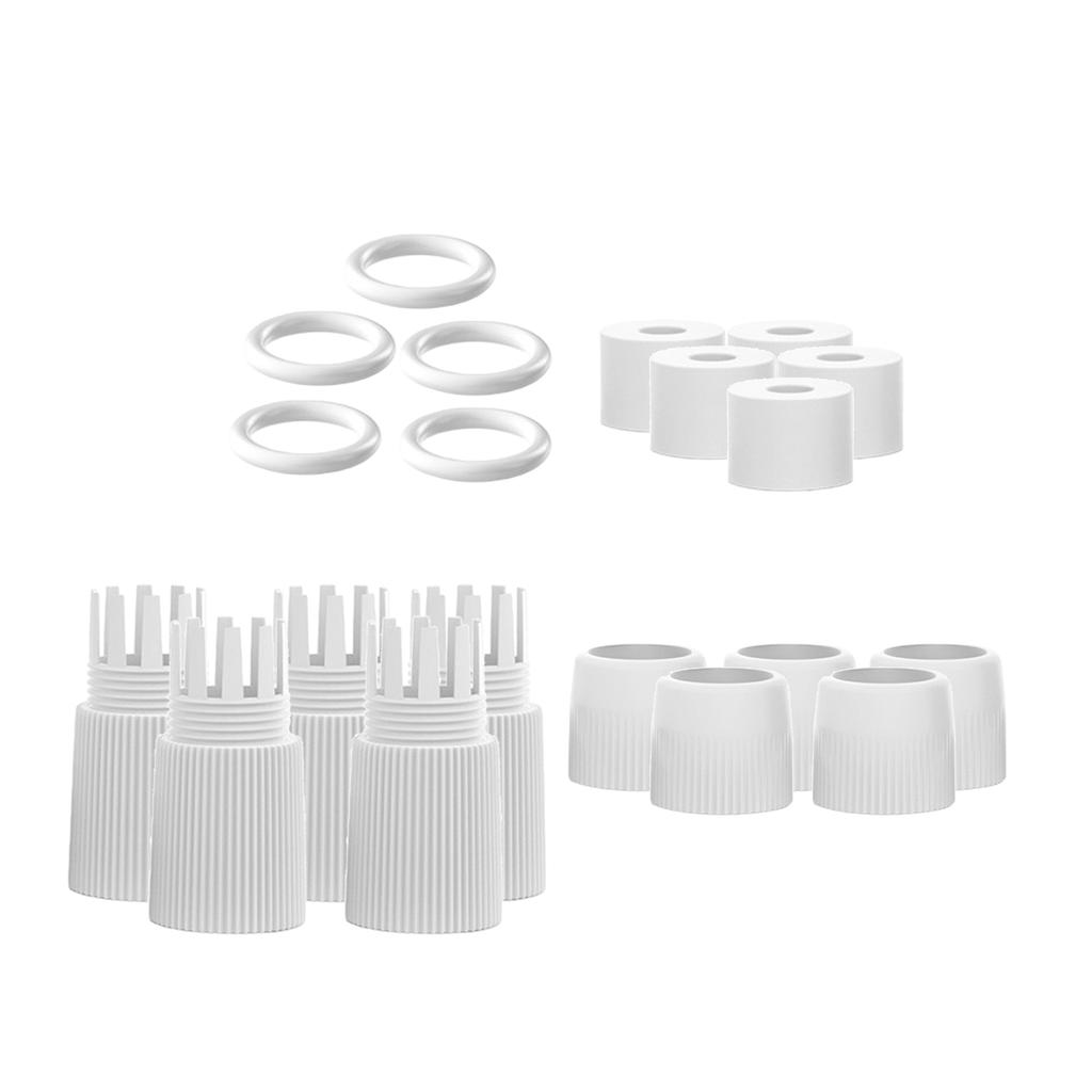 5PC RJ45 Couplers IP67 Ethernets Networks Cable Connectors Straight-through Header Broadband Networks Cable Extenders