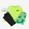 New Balance Kids 3pcs Splash T shirT Type Rash Guard B1 Nk9rf3701u 19 4