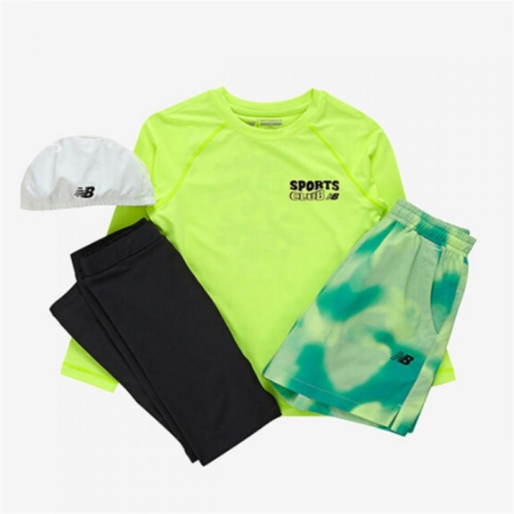 New Balance Dětské 3ks Splash T-shirt Typ Rash Guard B1 Nk9rf3701u 19 4